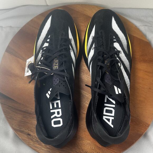 Adidas Adizero Adios Pro 3 Black Running Shoes IG6431 Women’s 10.5/Men’s 9.5 - Picture 5 of 8